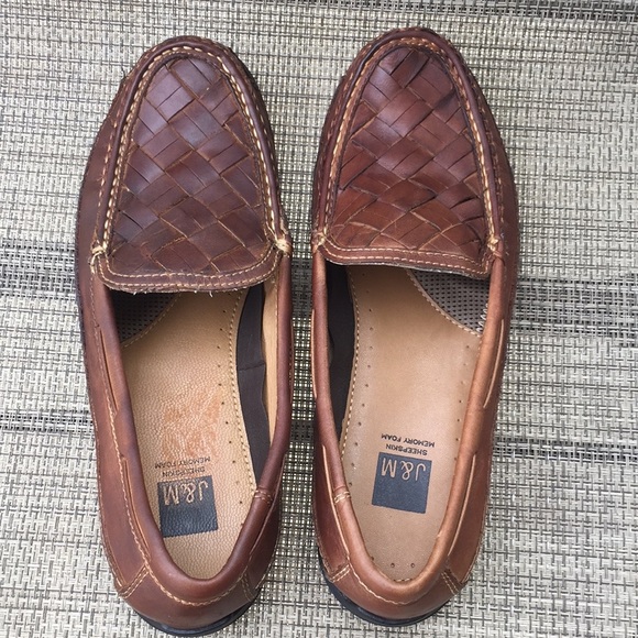 J&M Shoes J M Mens Brown Casual Loafer Shoes Size 9m Poshmark